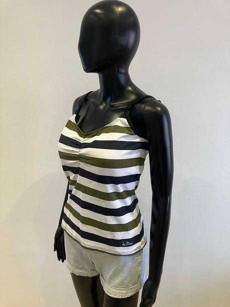 Dámske pásikavé tričko litex (m), litex,m