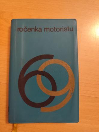 Ročenka motoristu 1969,