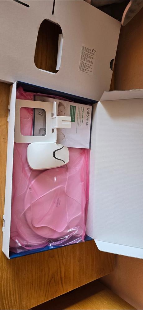 Monitor dychu babysense 2 pro biely, babysense