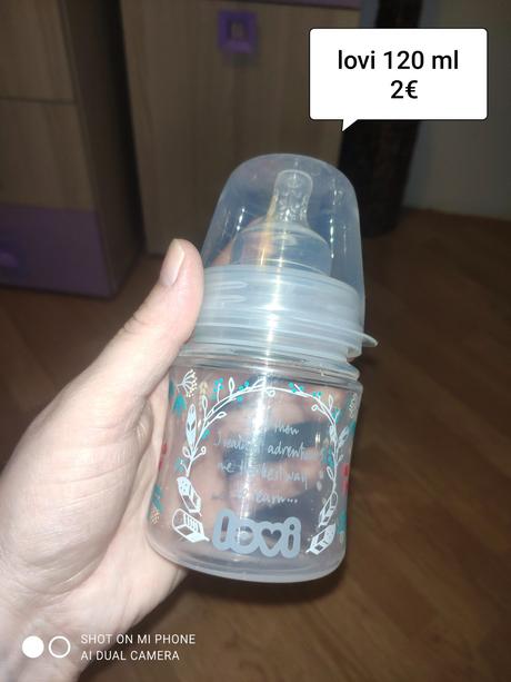 Dojčenská fľaša, lovi