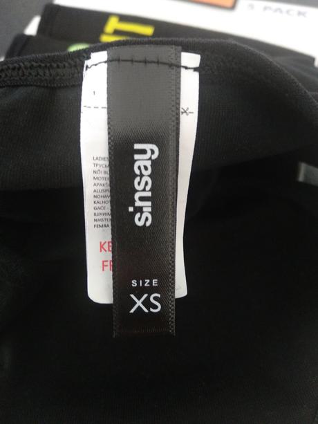 Nohavičky, sinsay,xs