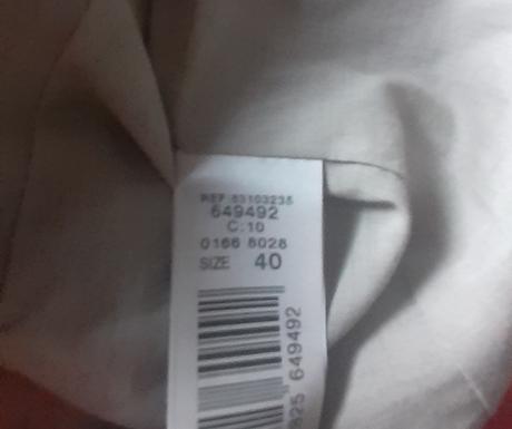 Menčestrové sako, mango,40