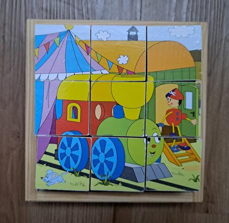 Woody drevené kocky "cirkus", 