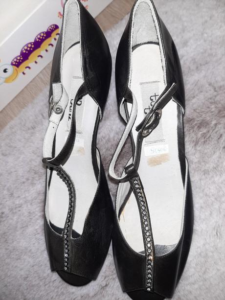 Tanečné topánky celokoža, 41