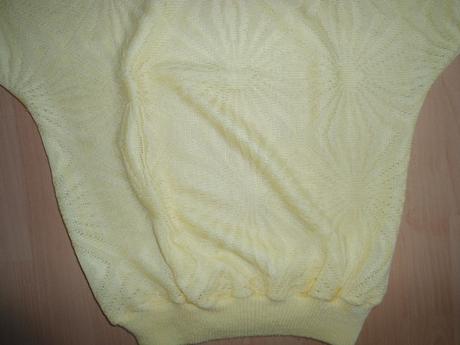 Zlty damsky letny svetrik, l