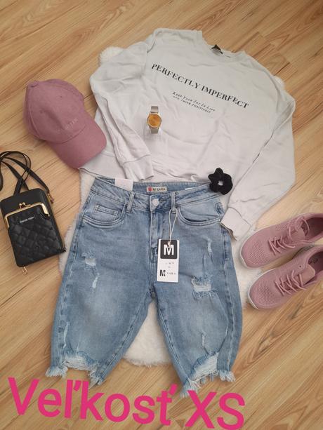 Dámske džínsové kraťasy - rôzne druhy a veľkosti, s / xs