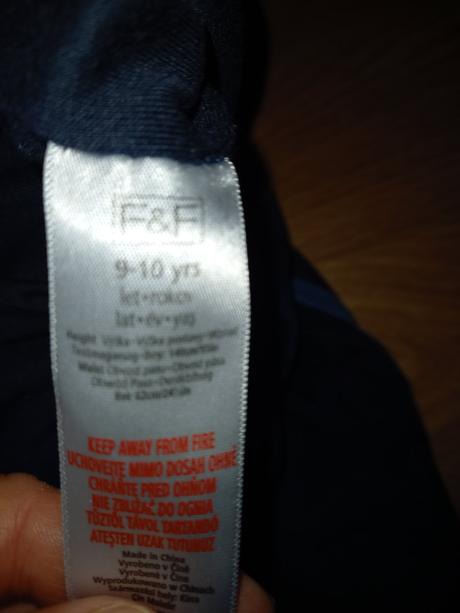 Športové nohavice/tepláky s podšívkou, f&f,140