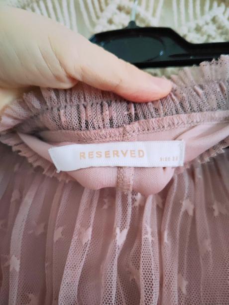 Tylová sukňa po kolená reserved, reserved,m