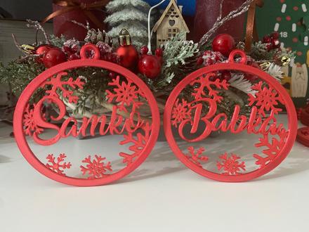 Handmade ozdoby na stromček, 