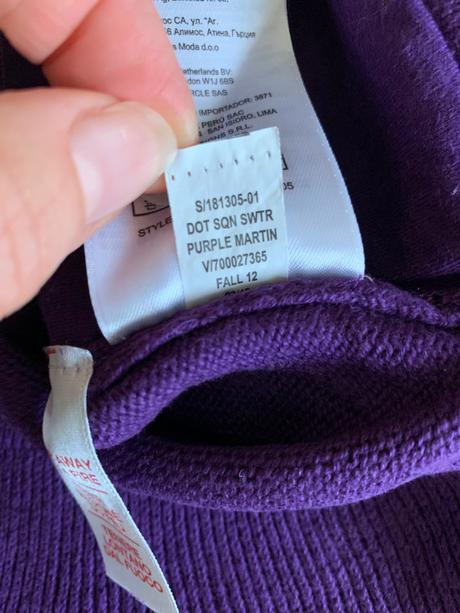 Rozkošný pulóvrik gap s volánom a bodkami, gap,98