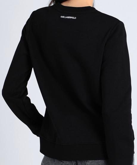 Mikina karl lagerfeld ikonik 2.0 s visačkou, s