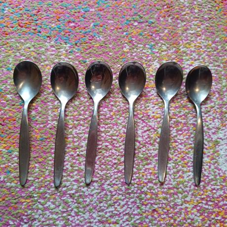 Antikorové príbory/lyžičky/nože/sekáčik, 