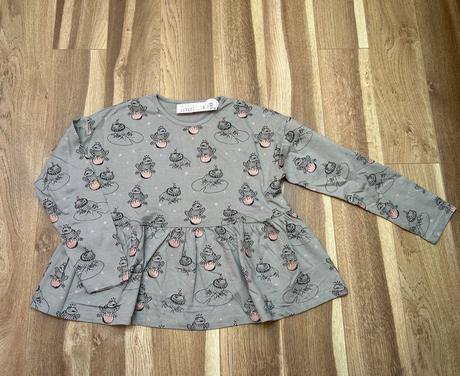 Žabkové tričko/tunika, lindex,128