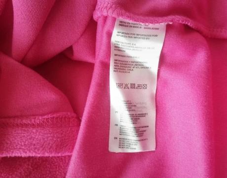 Mikina, ružová- cyklámenová, l, roly,l