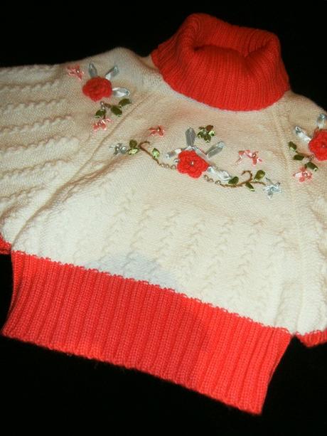 Rolákové pončo 92/98, 92