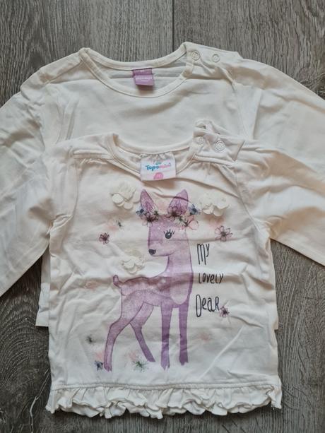 Tričká detske, topomini,80