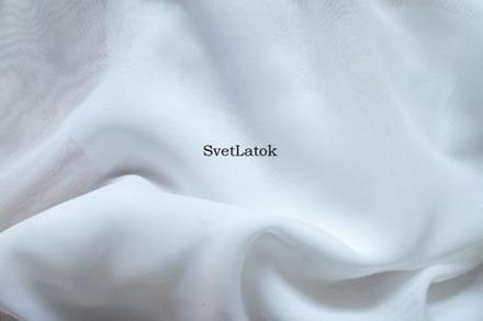 Šifón biely - 50 cm, 