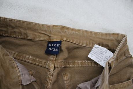 Sťahovacie džíny kamel, s