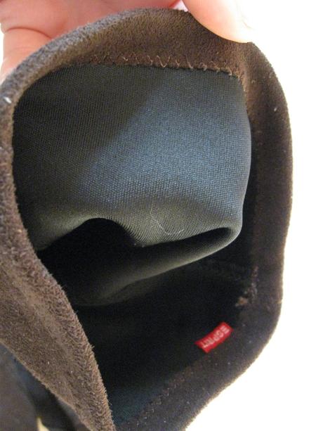 Tmavohnedé čižmičky vhodné na jeseň/jar, esprit,40