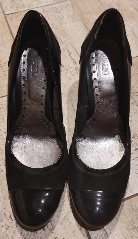 Čierne lodičky elegantne, 39