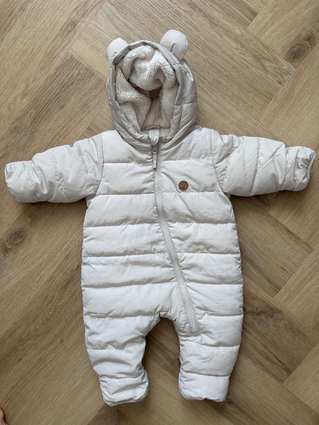 Kombinéza s plyšovou podsivkou, h&m,68