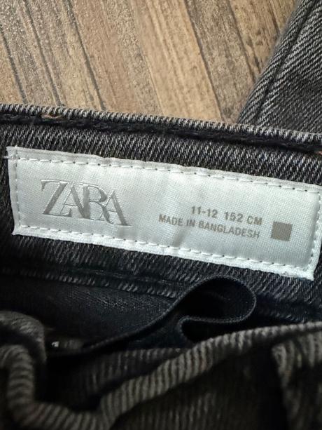 Nenosené zara mäkké skinny rifle+gratis nohavice, zara,146