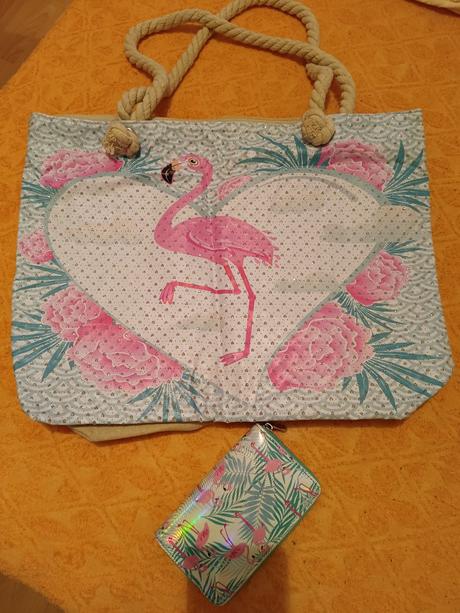 Plážová taška a peňaženka, 