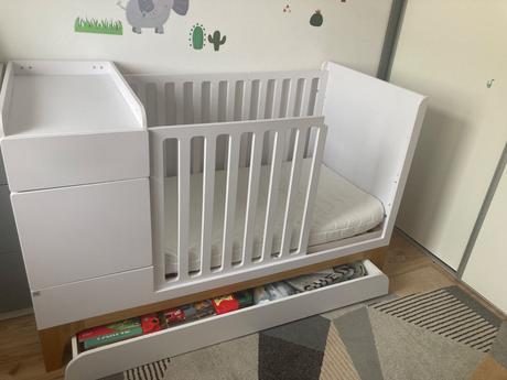 Multifunkčná postieľka, šírka (cm): 80,dĺžka (cm): 160