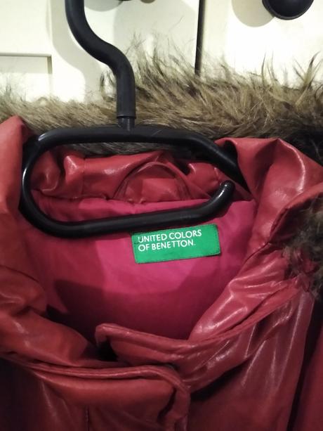 Páperová bunda, benetton,140