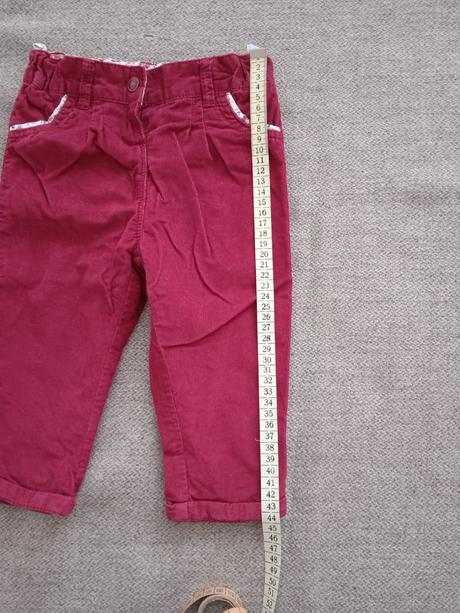 Set mikina + menčestráčky + tepláčky, lupilu,86