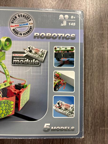 Stavebnica fischertechnik 5 modelov robota,