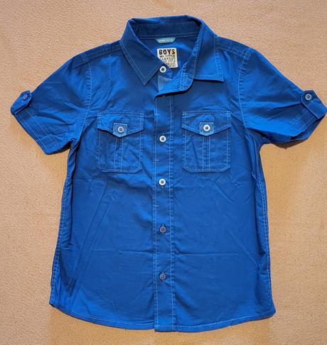 Chlapčenská košeľa velk. 122/128, hema,122