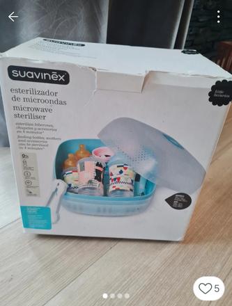 Parný sterilizátor, suavinex