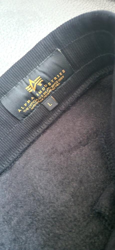 Tepláky alpha industries, l