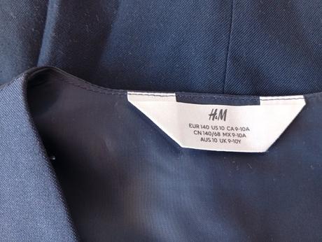 Oblekove nohavice, h&m,146