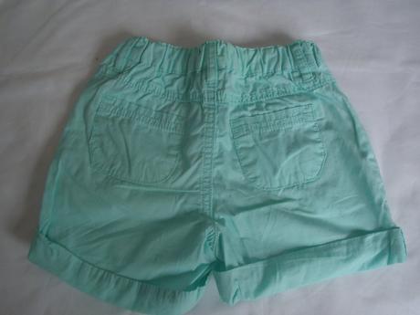 Krátke nohavice bledozelené, dopodopo,110