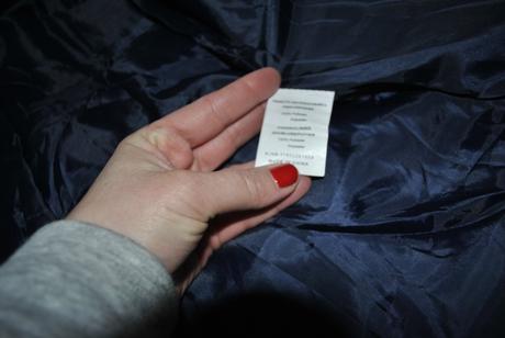 Zimna modra bunda, m