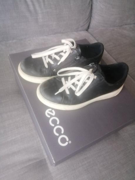 Kožené poltopanky zn. ecco, ecco,33