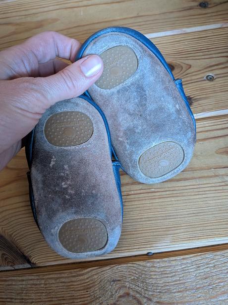 Barefoot kožené capačky ekotuptusie, 21