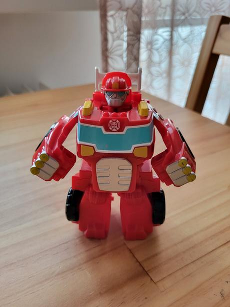 Hasičské auto transformens 2v1, 