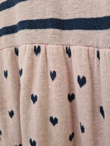 Dievčenské saty na chladnejšie počasie, h&m,98
