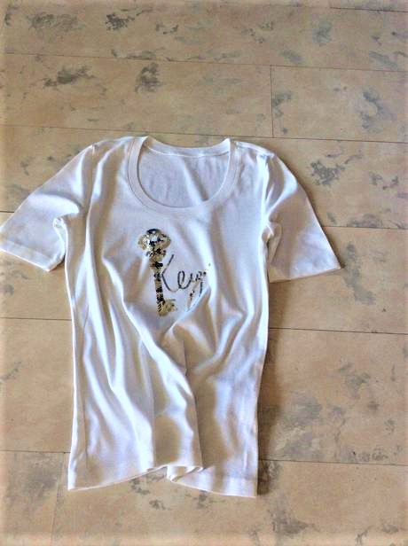 Tričko s aplikáciou, m