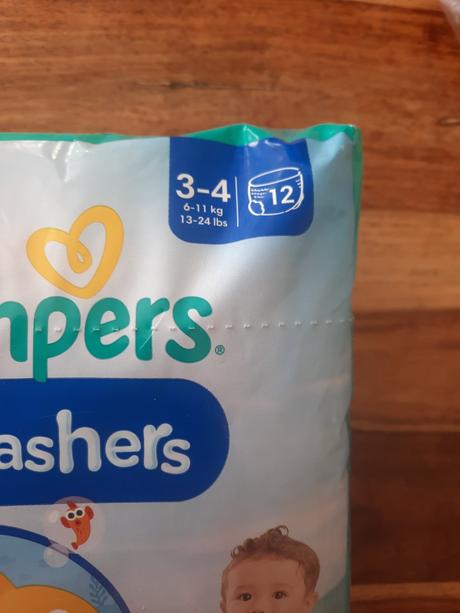 Plienky na kúpanie, pampers,4 kg - 9 kg