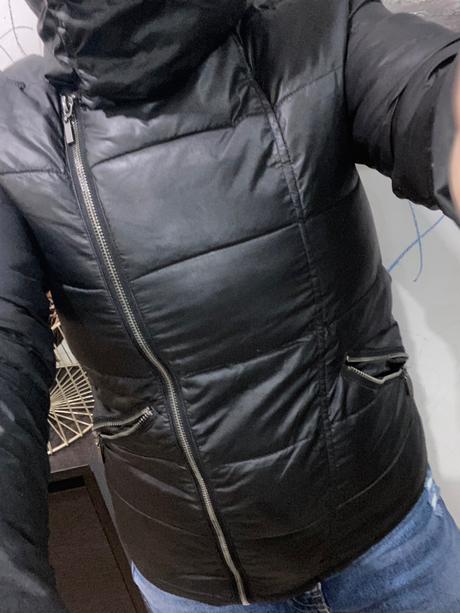 Zimná bunda s vysokym golierom, gate,s