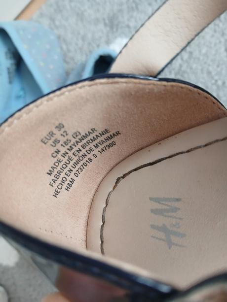 Sandalky h&m, h&m,30