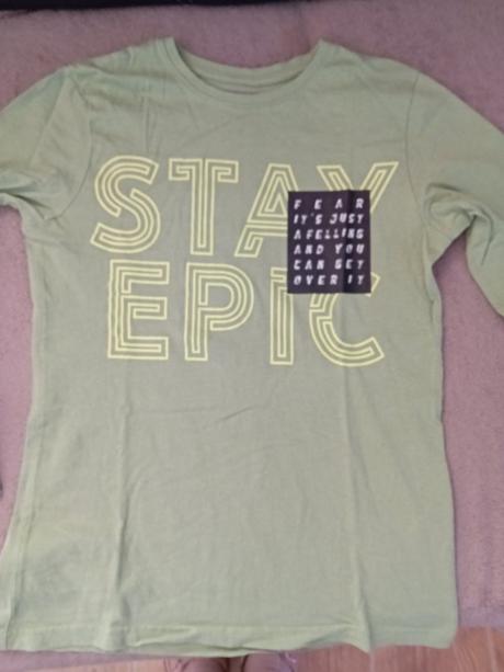 Tričká s dlhým rukávom 9ks, pepco,146