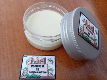 Včelí vosk na nábytok a drevo 50ml,