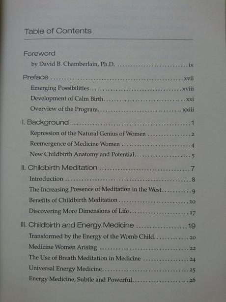 Kniha - calm birth (newman), 