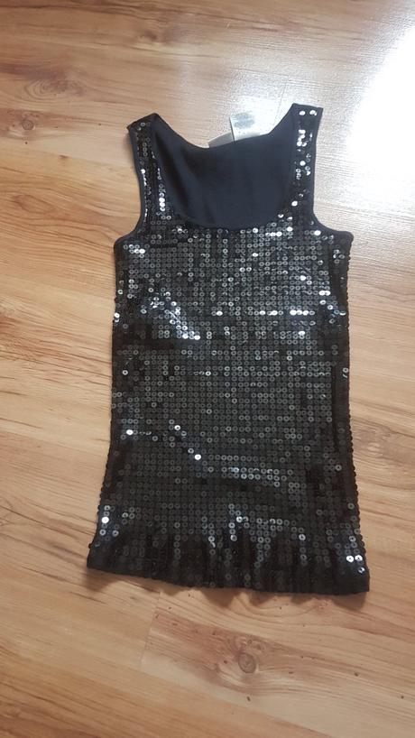 Tielko/tričko s flitrami, m