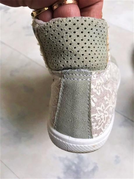 Ľanové kotníkové tenisky č. 37-37,5, 37